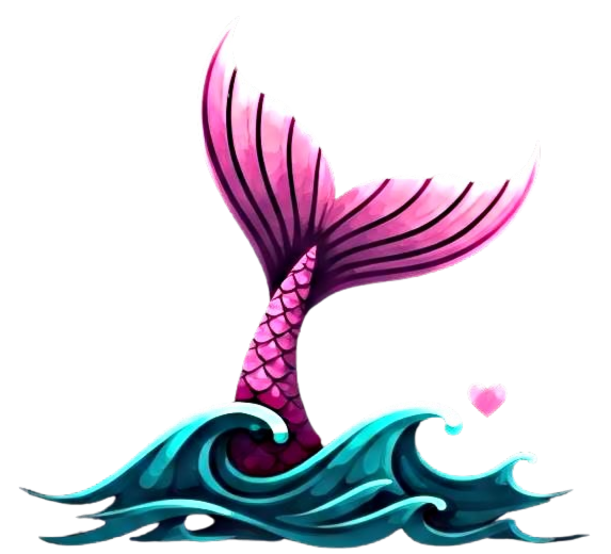 Cœur de sirène, école de mermaiding